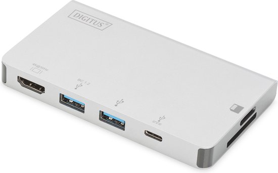 Digitus Universeel USB-C Dockingstation Met Laadfunctie