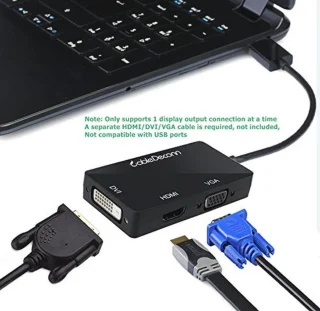 DisplayPort 3-in-1 Adapterkabel