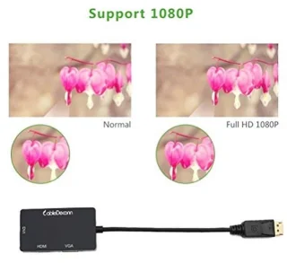 DisplayPort 3-in-1 Adapterkabel