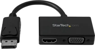 DisplayPort A/V-adapter - zwart