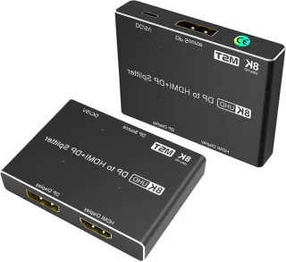 DisplayPort MST hub zwart