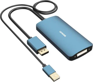 DisplayPort naar DVI-adapter - blauw