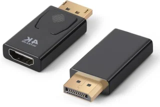 DisplayPort naar HDMI adapter - 2 stuks - Zwart