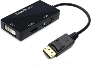 DisplayPort-naar-HDMI/DVI/VGA Adapterkabel
