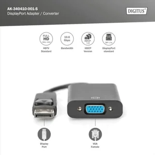 DisplayPort naar VGA-adapter