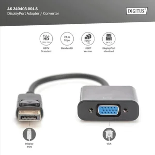 DisplayPort naar VGA-adapter