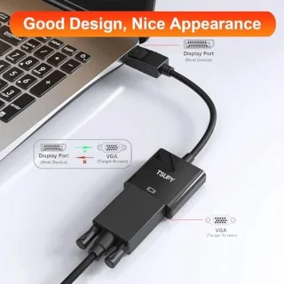 DisplayPort naar VGA-adapter