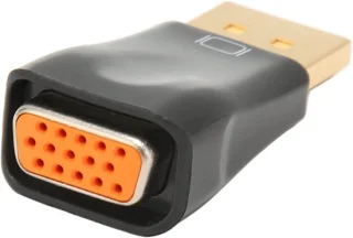 DisplayPort naar VGA-adapter - zwart