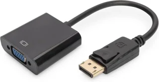 DisplayPort naar VGA-adapter - Zwart