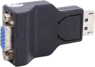 DisplayPort naar VGA-adapter - zwart
