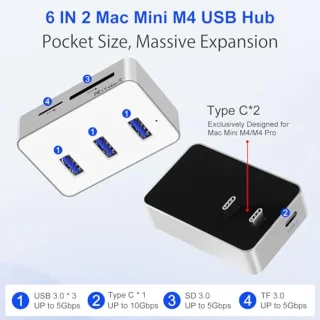 Dock voor Mac mini M4