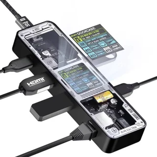 Dockcase DPB61L-EB USB-C dockingstation universeel