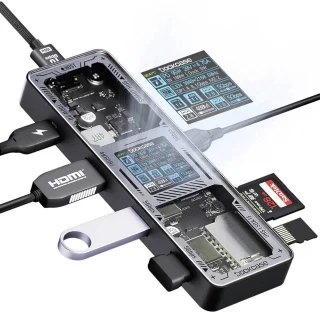 Dockcase DPR71S-EB USB-C Universeel Dockingstation