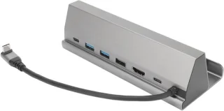 Docking station 7-in-1 hub zwart