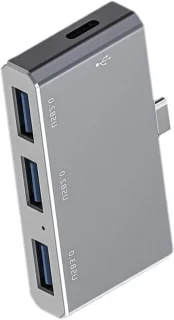 Docking station dubbele monitor usb-c hub