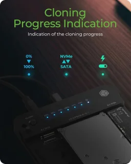 Docking Station HDD & M.2 NVMe
