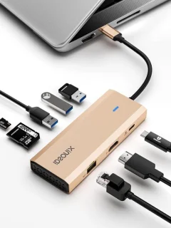 Docking station hub uitbreiding