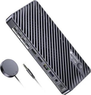 Docking station KVM-switch zwart
