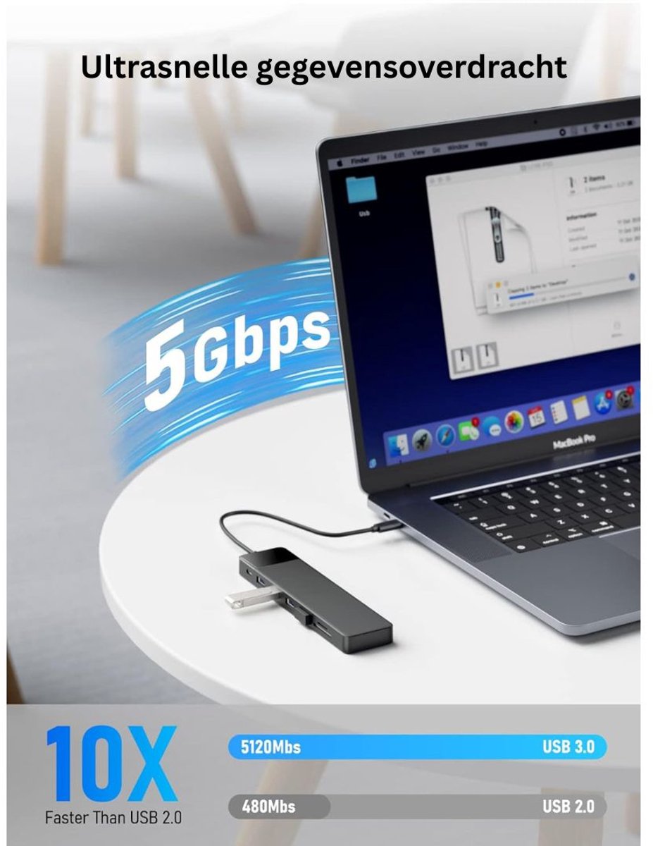 Docking Station Laptop USB-C 2x HDMI Universeel