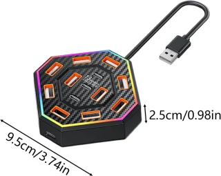 Docking station – multiport adapter – zwart