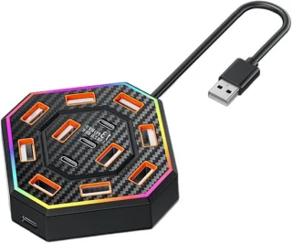 Docking station – multiport adapter – zwart