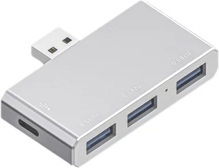 Docking station type-c hub zilver