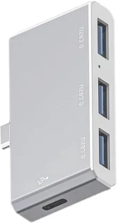 Docking station type-c hub zilver