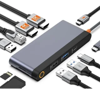 Docking Station Universeel USB-C 2x HDMI