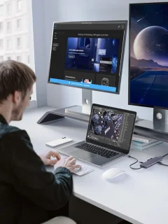 Docking Station USB-C 2x HDMI Universeel
