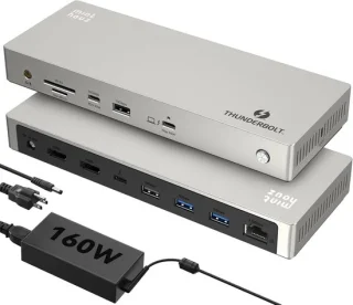 Docking station usb-c 4 poorten