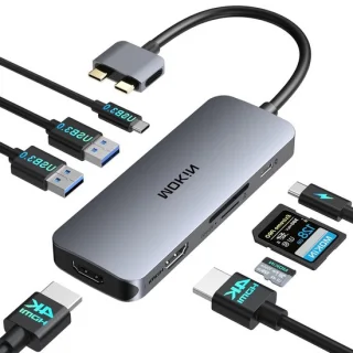 Docking station USB-C adapter hub