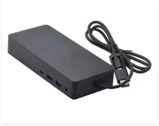 Docking station USB-C hub Thunderbolt 3 zwart
