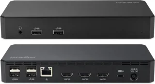 Docking station usb-c hub zwart