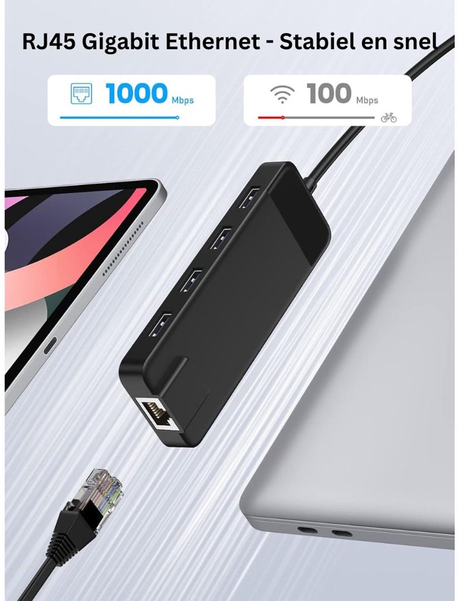 Docking Station USB-C Universeel 2x HDMI
