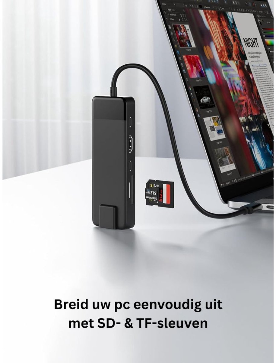 Docking Station USB-C Universeel 2x HDMI