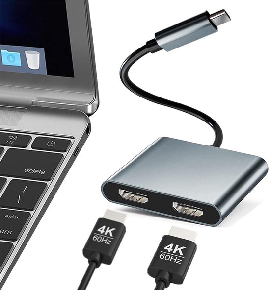 Docking Station USB-C Universeel 2x HDMI