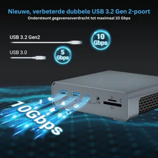 Docking Station USB-C Universeel 2x HDMI