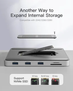 Docking Station voor 24-inch iMac (2021/2023)