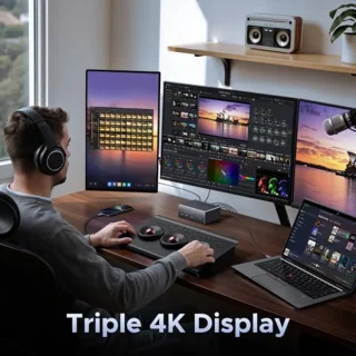 Docking Station voor 3 Monitoren