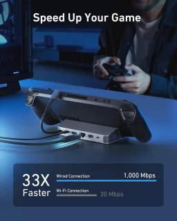 Docking Station voor Steam Deck