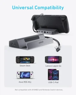 Docking Station voor Steam Deck
