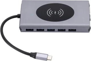 Dockingstation 13-in-1 hub voor laptop