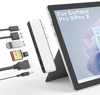 Dockingstation 7-in-1 voor Microsoft Surface Pro 9