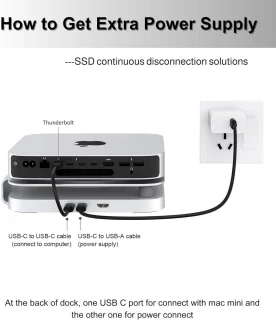 Dockingstation en Standaard voor Mac mini/Studio