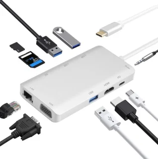 Dockingstation usb 3.1 type-c