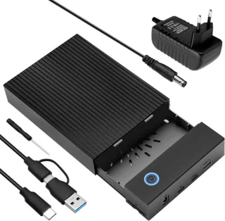 Dockingstation voor harde schijf USB-C/3.0 6Gbps – 2.5/3.5 inch SATA