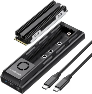Dockingstation voor M.2 NVMe/NGFF SSD
