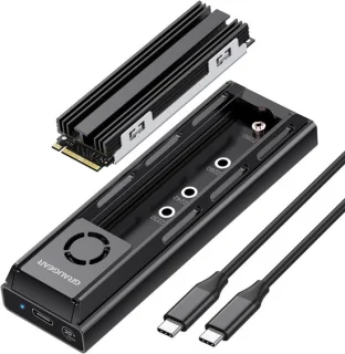 Dockingstation voor M.2 NVMe/NGFF SSD