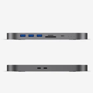 Dockingstation voor Mac mini met 10TB opslaguitbreiding - usb-c hub met ssd/hdd-ondersteuning