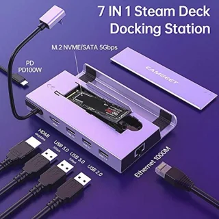 Dockingstation voor Steam Deck
